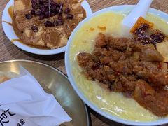 蛋冲鸳鸯豆腐脑-小豆海棠(人民南路店)