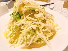 娃娃菜拌蛰丝-旺顺阁鱼头泡饼(小红门店)