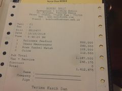 账单-DiAtas by Art Cafe Bumbu Bali