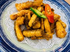 椒盐脆肉鲩-轩记海鲜餐厅·四十五年老字号·经典粤菜(西区彩虹店)