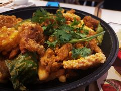 蛋黄干锅蛙-渝蛙馆(新百店)