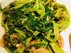 马拉盏炒通菜-大头虾越式风味餐厅(光明广场店)