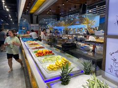 自助取餐区-圣罗巴海鲜烤肉自助(鲅鱼圈万达店)