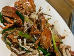 葱姜炒蟹-海上驿站渔家菜馆