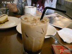 我点的冰摩卡-榖屋house of flour(张江首店)