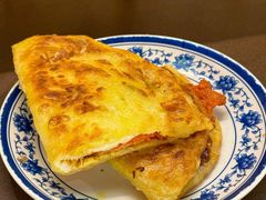 葱油蛋饼-老客满蛋饼(双塔市集店)
