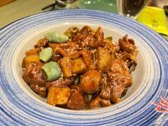 腊八蒜烧肥肠-那家小馆•北京菜•烤鸭(中关村店)