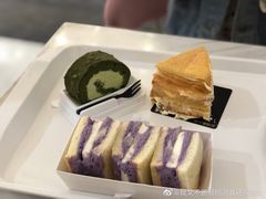 紫薯芋泥椰奶冻三明治-欢牛蛋糕屋(萧山万象汇店)