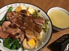 狮头牌鹅肉拼大肠饭-狮头牌卤味研究所·卤味饭(花城汇南区店)