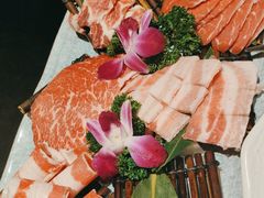 -明洞阿姨·韩式酱蟹烤肉·创意料理(三元桥店)