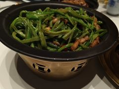 干锅咸肉扁豆角-龍聚祥烧麦馆(万达店)