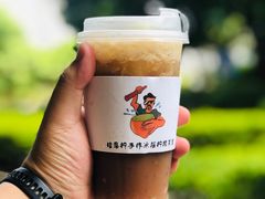 超浓渣男手打柠檬茶-咕摩柠·手打柠檬茶(金湖店)