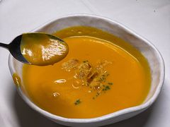 南瓜奶油浓汤-夏朵餐厅(丁香店)