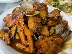 蛤喇炒鸡块-华春餐馆(鱼山路店)