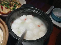 手工鱼丸汤（大份）-魏铭鱼头捞饭(嘉善店)