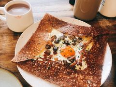 鸡蛋蘑菇熏肉荞麦可丽饼-RAC BAR(安福路店)