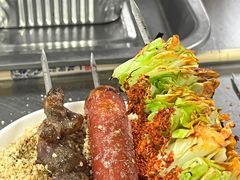 -万家乐带皮五花肉烧烤(临淄大院店)