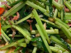 藜蒿炒火腿-径山十八道·风味民间菜(杭州总店)