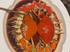 肉饼蒸膏蟹-锦府园·新台州菜(合生汇店)