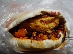 -清真马乐贝腊牛肉蛋黄菜夹馍(马蓉洒金桥店)