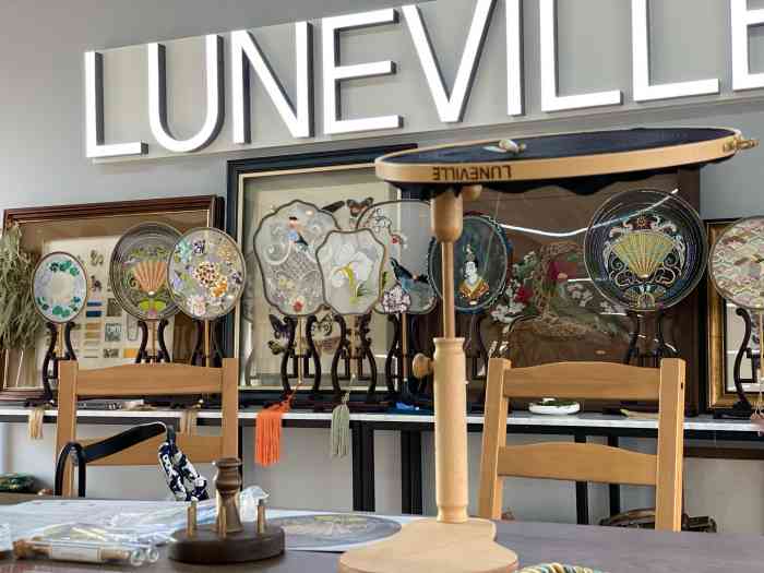 luneville 缕薇刺绣-"特意从武汉赶过来学习,环境好棒,老师也耐.