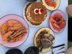 -JW万豪厨房餐厅·滨海草坪烧烤·海鲜·海景(三亚绿发山海天JW万豪酒店)