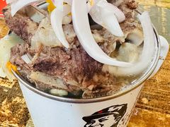 -布尔津河堤夜市