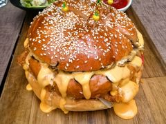 芝士瀑布汉堡-成都观隐颐云台酒店-芳菲秀