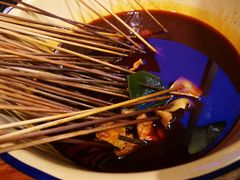 -拈签一笑黄牛肉辣卤串串