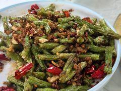 干煸豆角-三岔涧农家乐