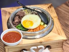 -明洞阿姨·韩式酱蟹烤肉·创意料理(三元桥店)