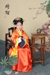 -后宫·古装汉服京剧儿童亲子全家福摄影