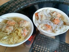 鲜虾蟹籽云吞面，鲜虾蟹子云吞粉-巧美面家(东华西店)