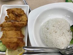 西柠鸡扒饭-佰搭果·广式茶餐厅(西华路店)