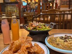 -东来菜馆•手抓海鲜家常菜•海鲜锅贴