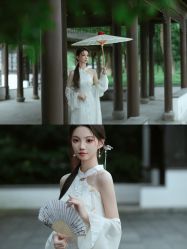 -苏州窝边小草摄影·汉服妆造跟拍(拙政园店)