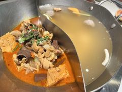 招牌牛杂鸳鸯锅-左庭右院鲜牛肉火锅(新梅广场店)