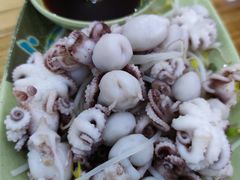 芥末白灼八爪鱼-贞姨美食·老字号海鲜大排档