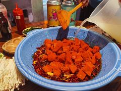 重庆原始红油现炒锅底-王歘歘·chuǎ火锅(五道营店)