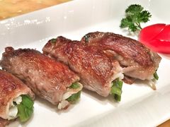 日本A5和牛西洋菜卷-8餐厅(新葡京酒店)