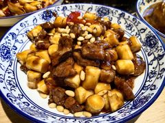 松子牛肉炒年糕-兔爸私家小厨(新北万达店)