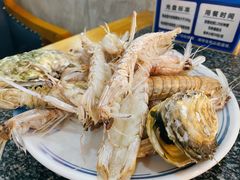 清蒸皮皮虾-锤头鲨毛肚海鲜烤肉自助餐厅(国购广场店)
