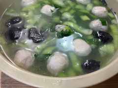海鲜丸子蔬菜汤-灌顶姜母鸭(思明南路店)