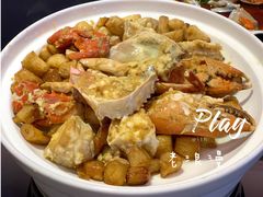 豆酱焗蟹-大林苑世家精细潮州菜