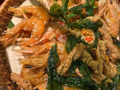 径山茶香虾-径山十八道·风味民间菜(杭州总店)