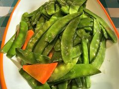 清炒荷兰豆-向外鱼乐·土菜·虹鳟鱼