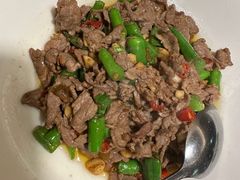 杭椒黄牛肉-新白鹿餐厅(龙游路总店·杭帮菜名店)
