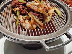 经典葱爆小羔羊肉-悦融·京鲁菜·露台花园(安定门店)