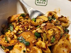 香煎金钱蛋-费大厨辣椒炒肉(万家丽一店)