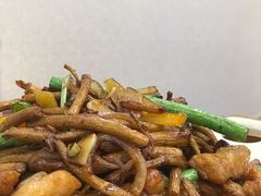 肉松榄菜四季豆-金水门银河酒楼(新埠岛店)